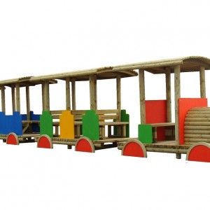 Pociąg dla dzieci na plac zabaw