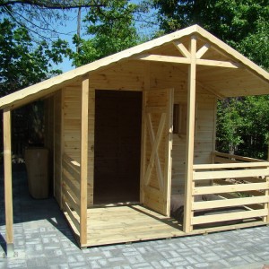 Domek drewniany Max Plus